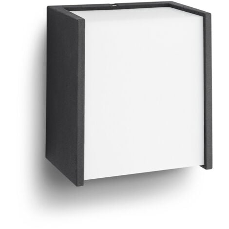 Philips LED Macaw Wandleuchte Schwarz 1x3W 8718291529378 LED intégrée W544153