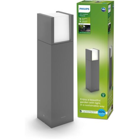 Philips LED Paletto Basso da Esterni, Alto Risparmio Energetico, Luce Naturale, 3.8W, IP44