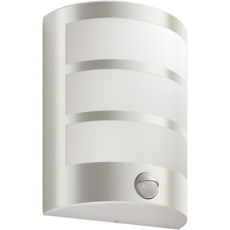Philips LED Python 8720169263772 LED-Außenwandleuchte mit Bewegungsmelder  LED  3.8 W Edelstahl
