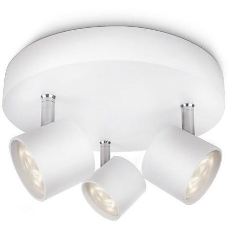 Philips LED Star 562433116 Plafonnier à spot LED 4.5 W blanc S049181