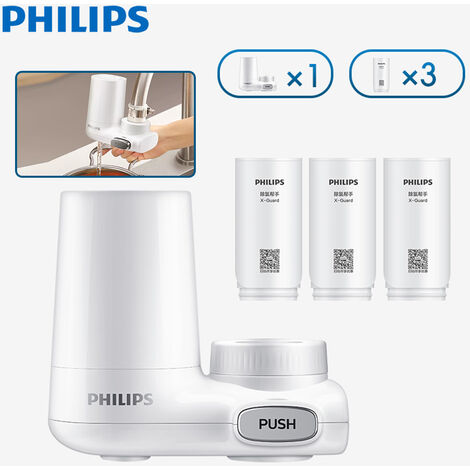 Philips Leitungswasserreiniger CM-3 Wasserfilter Wasserhahn Ersatz Entchlorungsfilter Perkolator Fur Kuche Badezimmer