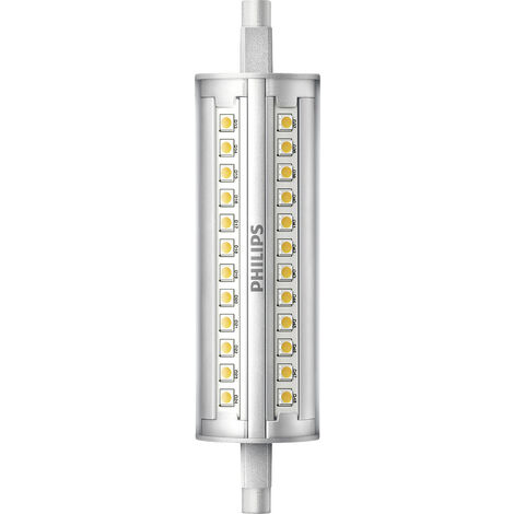 Philips Lighting 77369400 LED EEK D (A - G)  Stabform 14 W = 120 W Warmweiß (Ø x L) 2.9 cm x 11.8 cm