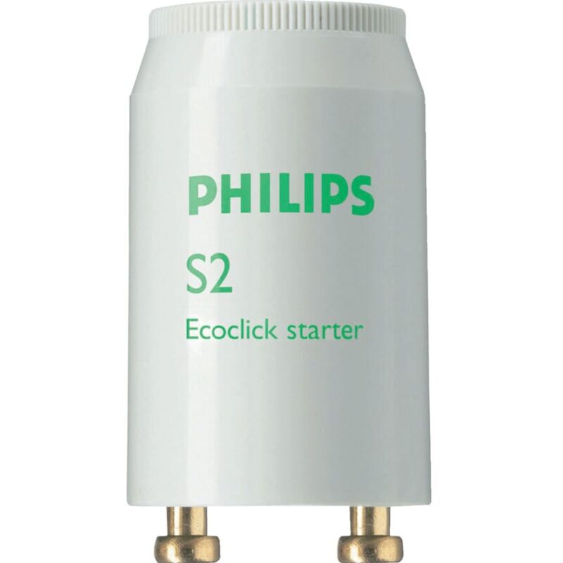 Lighting 928390720238 S2 4-22W SER220-240VFL. Lamp Starter wh Euro, Pack - Philips