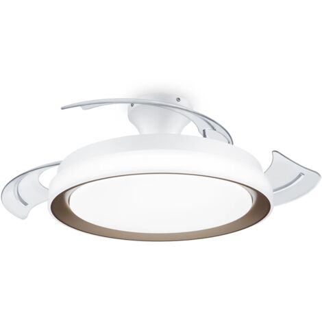 Philips Lighting Bliss Deckenventilator  28 W, 35 W (Ø x H) 510 mm x 418 mm Gold