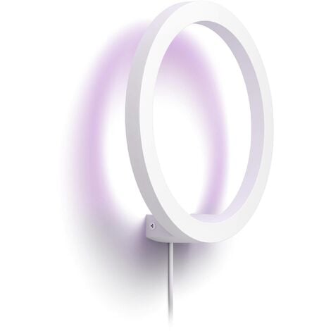 Philips Hue White Ambiance, plafonnier LED connecté Aurelle, compatible  Bluetooth, 24.5W, fonctionne avec Alexa, Google Assistant et Apple Homekit  : : Luminaires et Éclairage