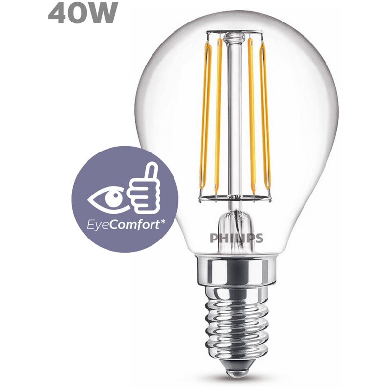 

Philips Lighting LEDclassic 40W E14 P45, warmwei (2700K