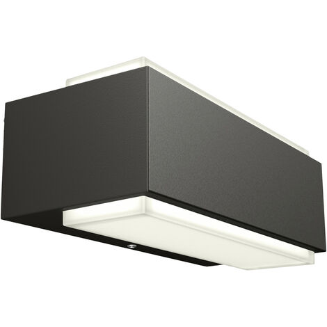 Philips Lighting Stratosphere 8720169257313 LED-Außenwandleuchte  LED  3.8 W Anthrazit