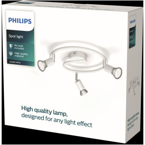 Philips Limbali 8719514465176 Deckenstrahler  GU10   Weiß
