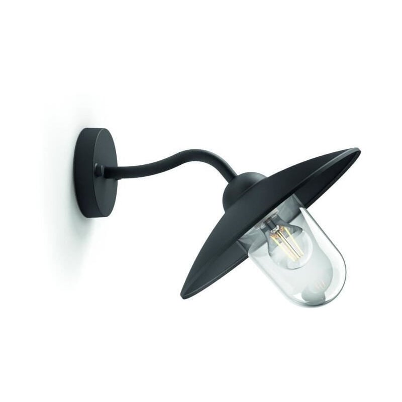Philips - hammock Applique murale extérieure max. 1x60W E27, 24x30x37 - Noir