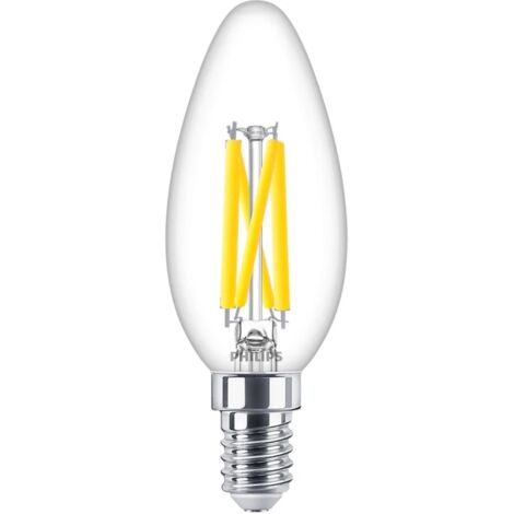 Philips MASTER LED E14 Bougie Filament Claire 3.4W 470lm -