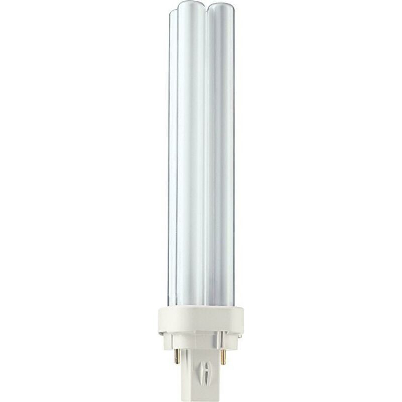 Image of Philips - lampada fluorescente compatta senza alimentatore integrato master pl-c 26w/827/2p 1ct/5x10box master pl-c 2pin 26 w
