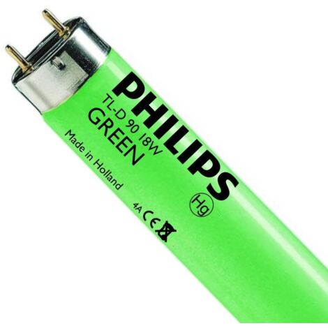 Philips Master TL-D grÃ¼n 18W Sockel G13 K dimmbar