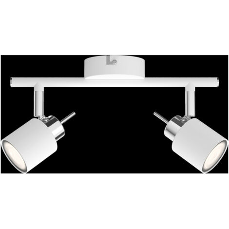 Philips meranti 2 licht metall strahler gu10 ip20 weiß - 46531200