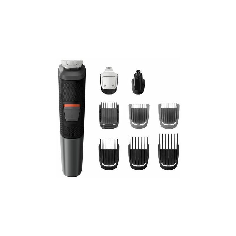 

Philips MULTIGROOM Series 5000 Cara y cabello 9 en 1 con tecnología DualCut y 9 herramientas