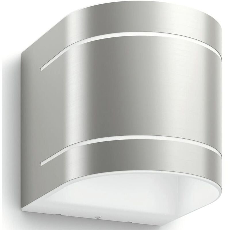 

myGarden Lámpara de pared LED Sunset 2x4,5W plateada 172954716 - Plateado - Philips