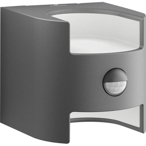 Philips myGarden LED lampada per esterni da parete Grass 2 luci metallo 4.5 W acciaio 173214716, Alluminio, Antracite 4.5 wattsW