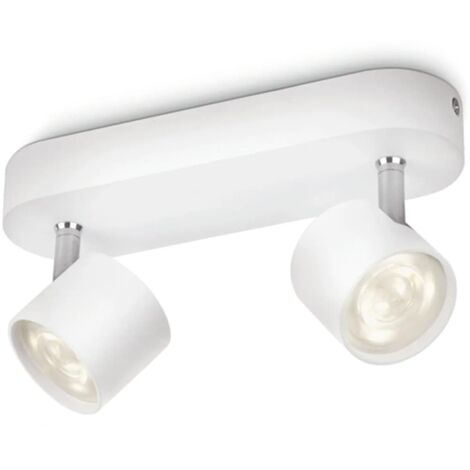 Philips myLiving Focos LED Star 2x4,5 W blanco 562423116