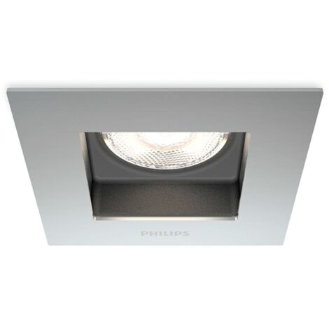 Philips myLiving Porrima spot LED da incasso 4,5W mat cromato IP20 10cmx10cm