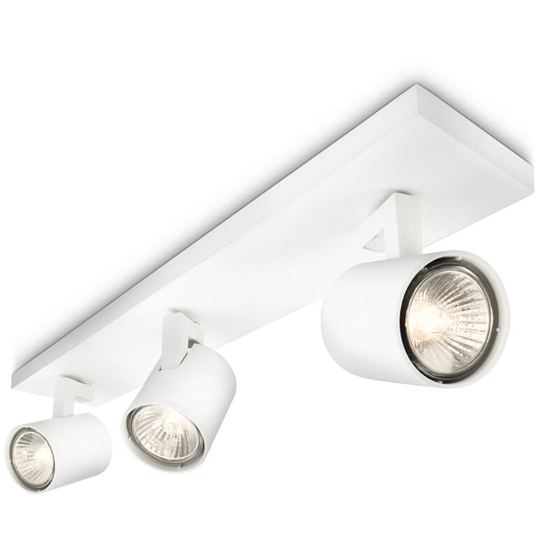 Philips - consumer spotlights runner 3xgu10 metal connection white 915004327601 530933116 53093/31/12 530933112
