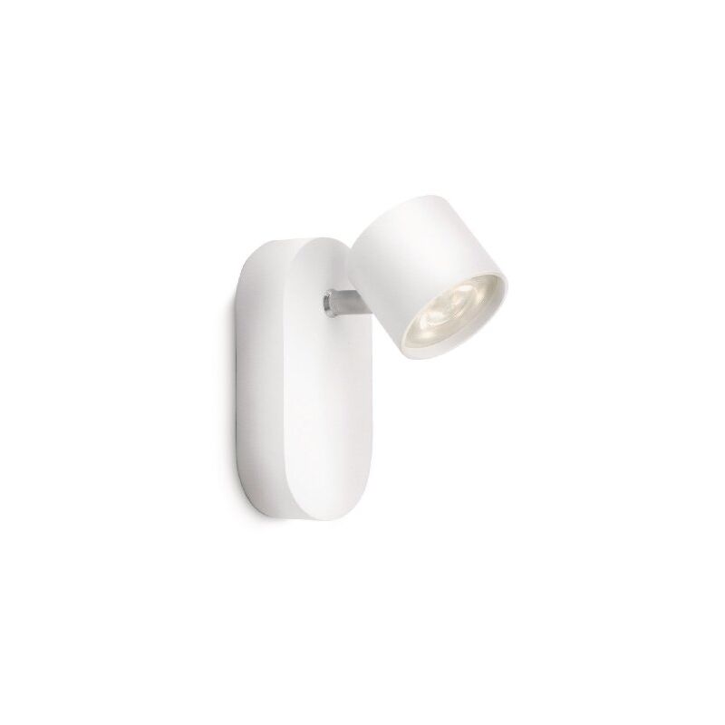 562403116 star spot led luminaire d'intérieur blanc aluminium - Philips