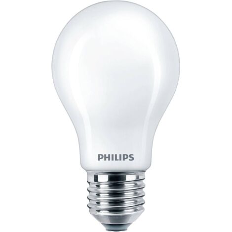 Philips, pack de 3 ampoules E27 LED 60W, blanc chaud