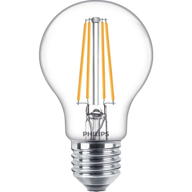 Philips LED 9290018150 LED CEE E A G E27 forme de poire = neutre Ø x 60 mm x 106 mm à filament 6 pc Y177483