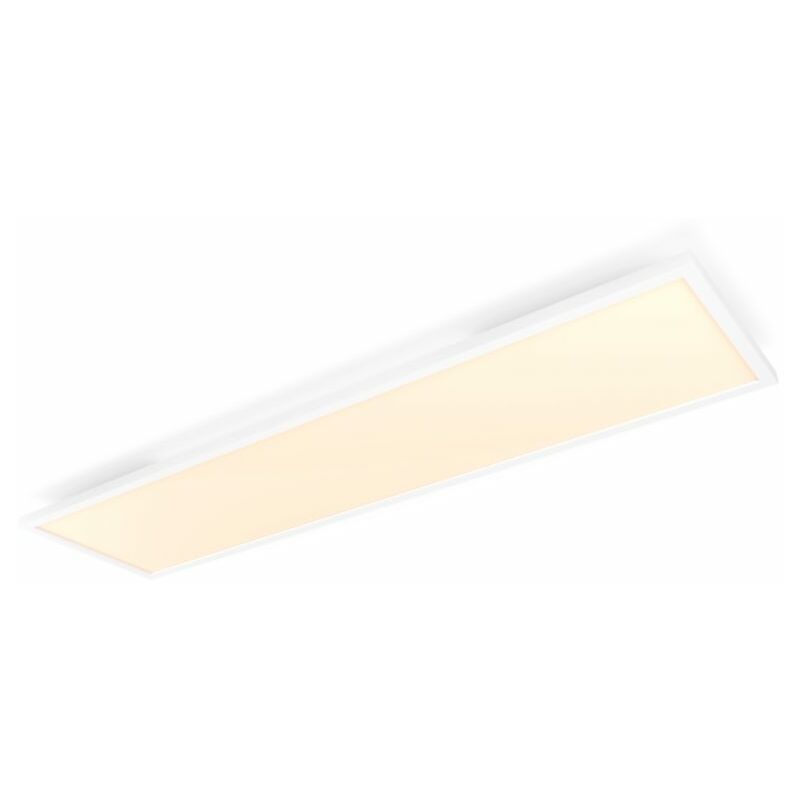 Philips - panneau led Ozziet SceneSwitch, 3 intensités, 2 zones d'éclairage, 18W, Blanc