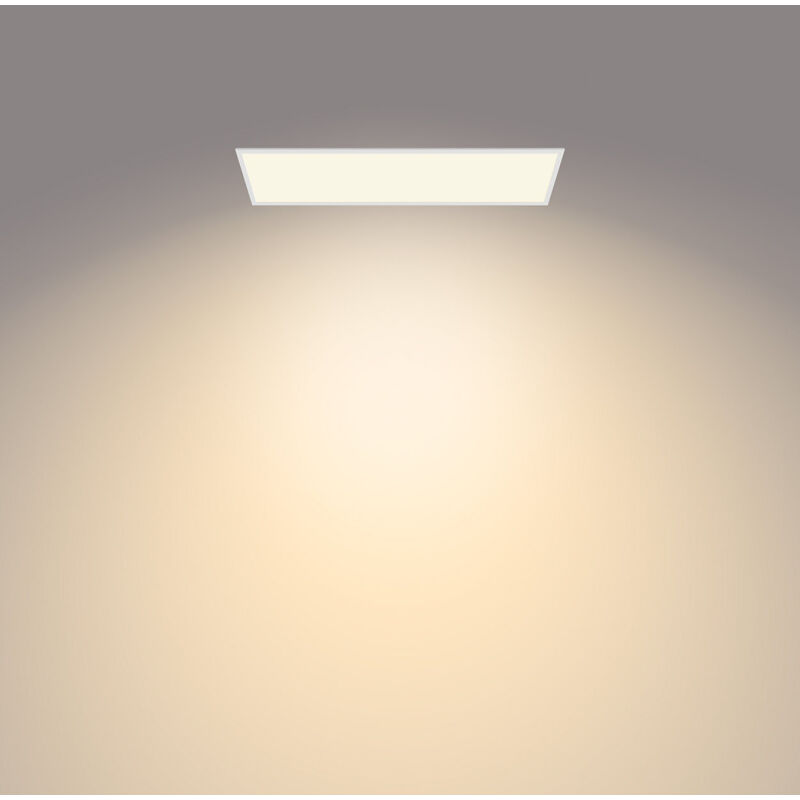 Philips - Panneau led Touch Sceneswitch 3 ambiances différentes, 36W, rectangulaire, Blanc