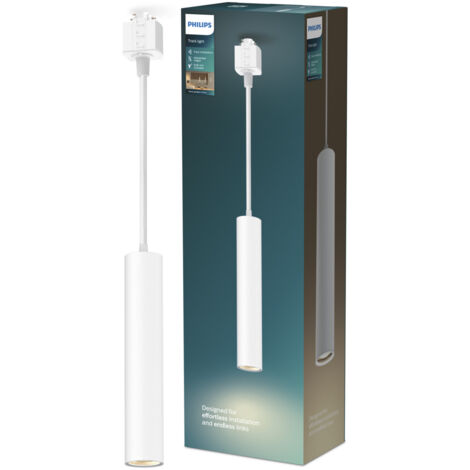 Philips Pendelleuchte 1er Pendel Paxie Easy Link weiß Deckenleuchte