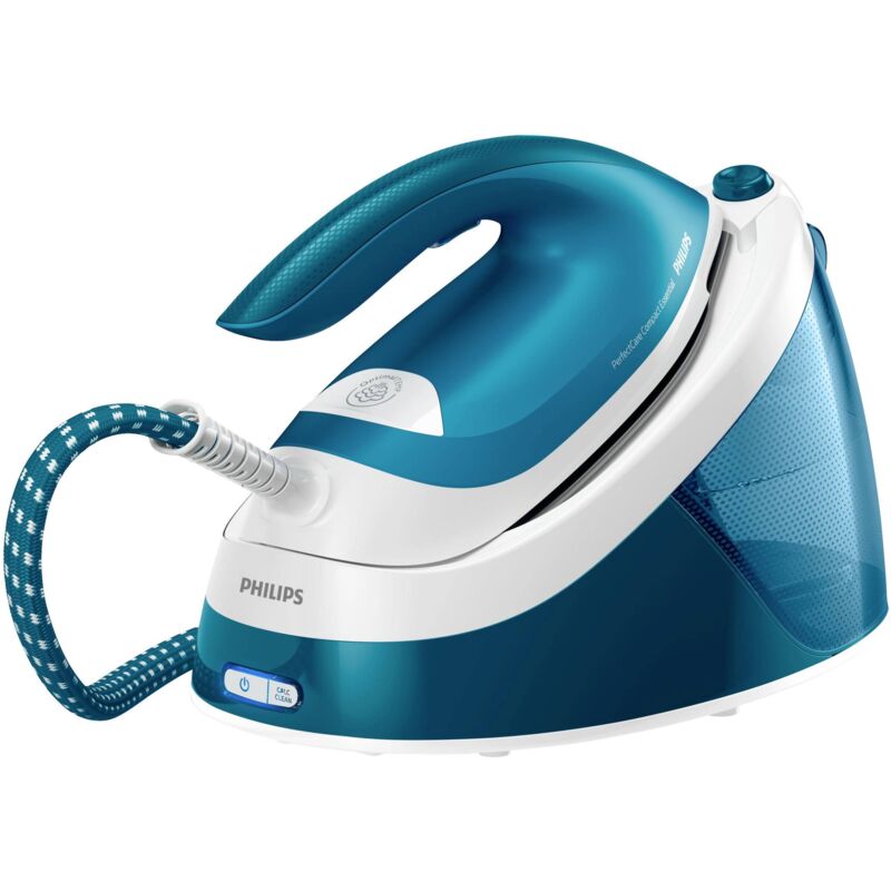 Philips Dampfbügeleisen/Dampfgerät für Stoffe PerfectCare Compact Essential GC6840/20