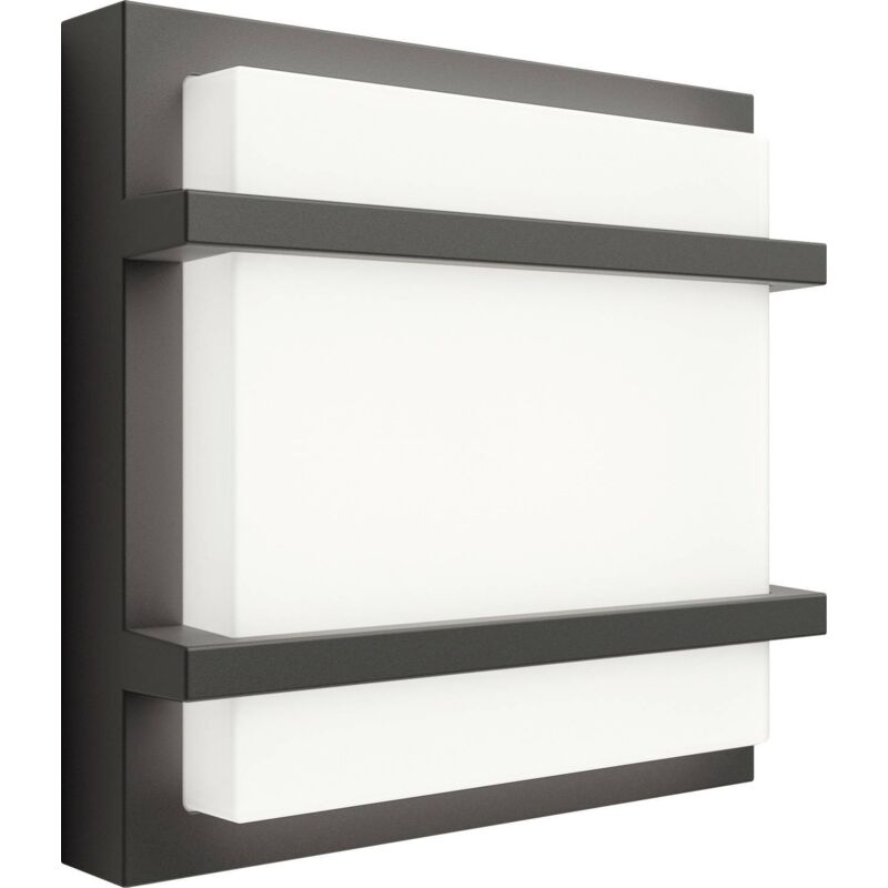 Lighting Petronia 8720169276888 Applique led extérieure led 3.8 w anthracite - Philips