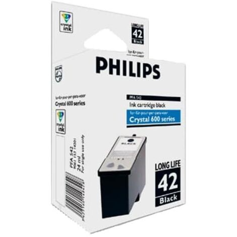 Philips - pfa542 crystal cartuccia di inchiostro nero, 950 pagine - pfa542 - 3425160148428