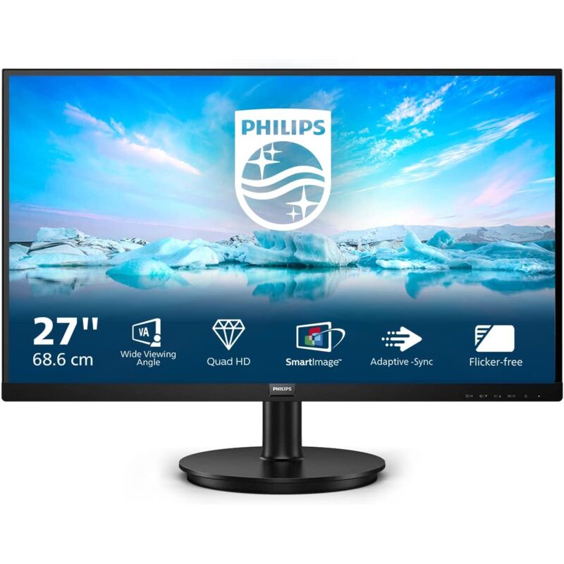 Image of 275V8LA / 00 Monitor pc 68,6 cm (27") 2560 x 1440 Pixel Quad hd led Nero - Philips