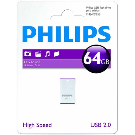 Philips PICO 2,3 Clé USB 64 Go (FM64FD85B/10)