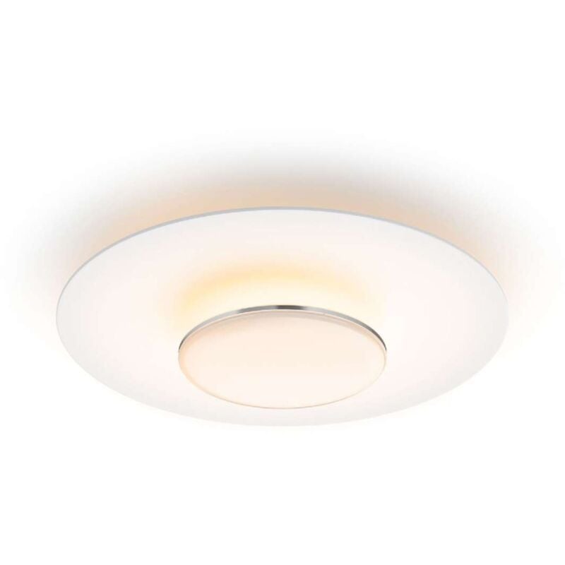 Philips - plafonnier Izso aio 28W rond, télécommande sans fil incluse, blanc chaud à blanc froid 929003316101