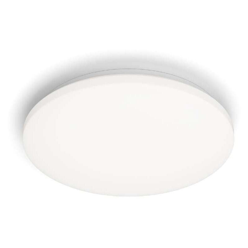 Philips - Eclairage - Plafonnier led, diamètre 40 cm, 24 w, intensité variable, avec télécommande, blanc 929003316701