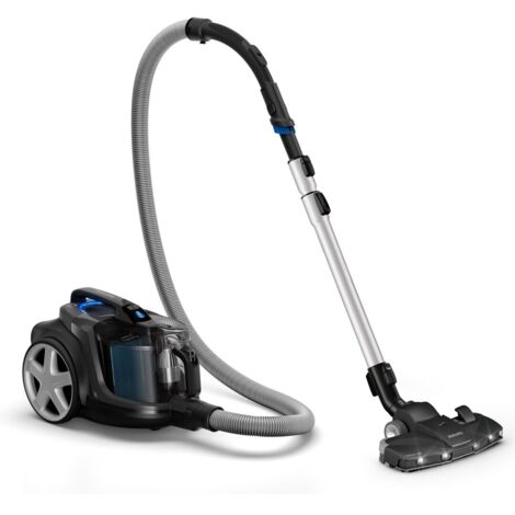 Philips PowerPro Expert 7000 Series - Aspirapolvere senza sacco - Bocchetta TriActive+ LED - Filtro per allergie - 900 watt - Nero lucido - FC9747/09