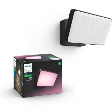 Philips – Projecteur extérieur LED 30W – 2300 lm – Aluminium IP44 – Compatible Google Home et Alexa – Couleurs personnalisables via application - 9150057314011743530p7