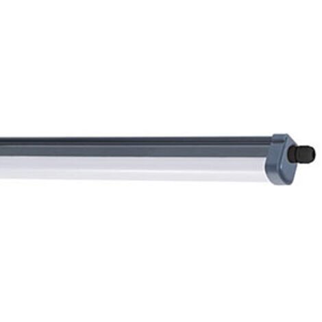 Philips - ProjectLine wasserdichte LED-Röhre 54W kaltweißes Licht (6500k) 5400lm, 150cm, Farbe grau