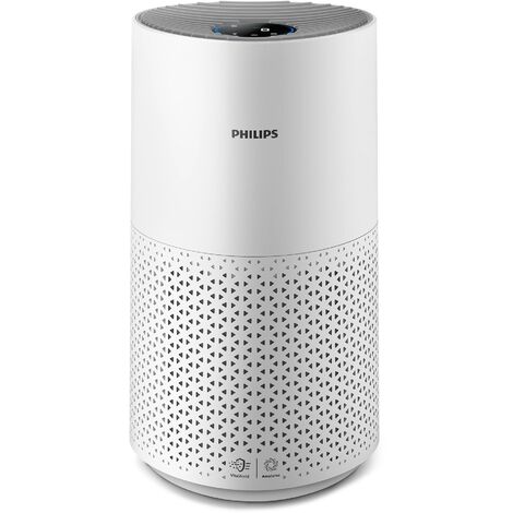 Philips Purificatore d'Aria Serie 1000, Rimuove Germi, Polvere e Allergeni in Stanze fino a 78m², CADR 300 m³/h, Modalità Sleep (AC1711/10)