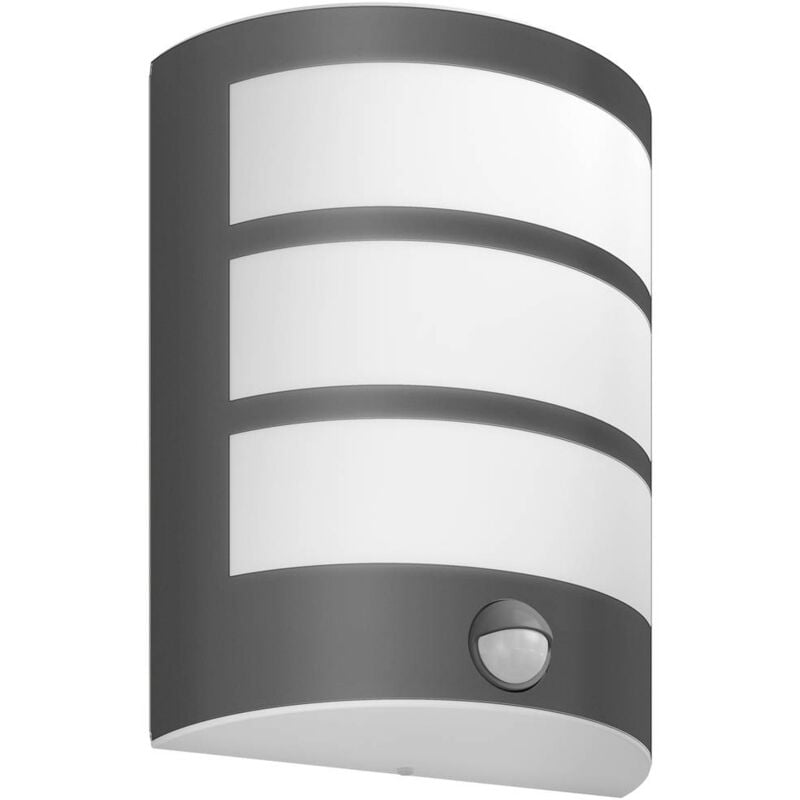Lighting Python 8720169269194 Applique led extérieure avec détecteur de mouvement led 3.8 w anthracite - Philips
