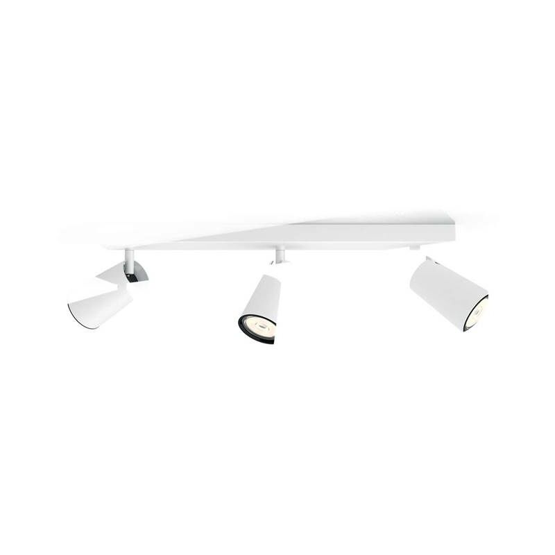 

Philips - Foco 'Paisley' 3 focos color blanco