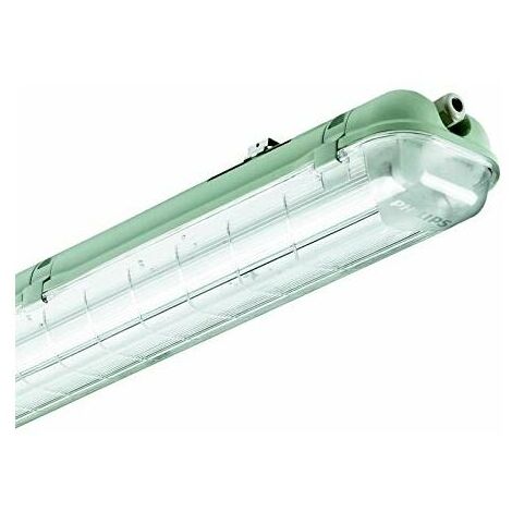 Philips – Réglette pour tube led 894253 – 2 tubes néons TL-D58W HF FR 58W – Longueur 1500 cm – Électronique haute fréquence
