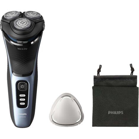 Philips Shaver 3000 Series S3243/12 Elektrischer Nass- und Trockenrasierer