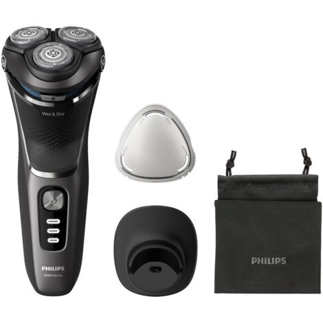 Philips Shaver 3000 Series S3343/13 Elektrischer Nass- und Trockenrasierer