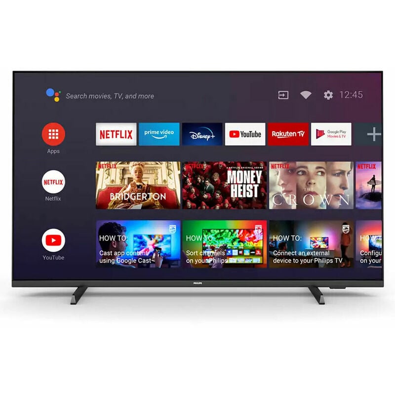 

Smart TV 50PUS7406 50' 4K Ultra HD LED WiFi Android TV Negro - Philips