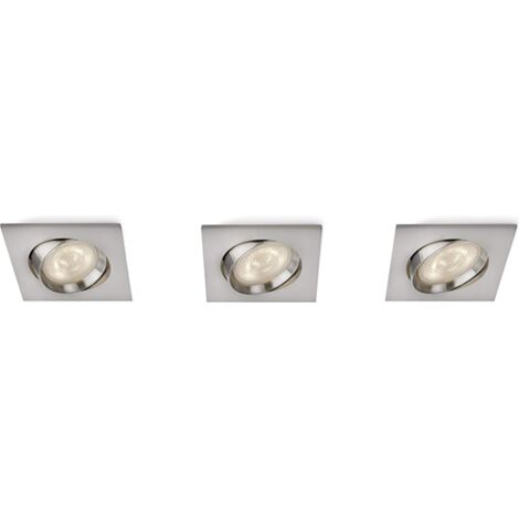 Philips SmartSpot Spot da Incasso, 3 Spot, Cromo Matt [Classe di efficienza energetica A]
