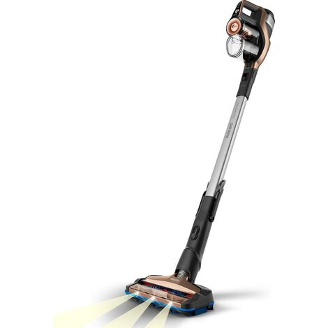 Philips SpeedPro Max XC7041/01 stick vacuum/electric broom Bagless 0.6 L Silver - Black
