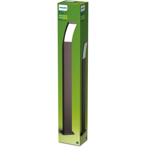 Philips Splay Potelet extérieur Anthracite 12W, 96x12x16