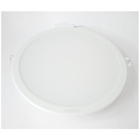 Philips – Spot encastrable LED 22W ultra-plat rond blanc Ø 225mm – 1900lm 3000K – Angle 110° – Non-dimmable 230V pour éclairage intérieur